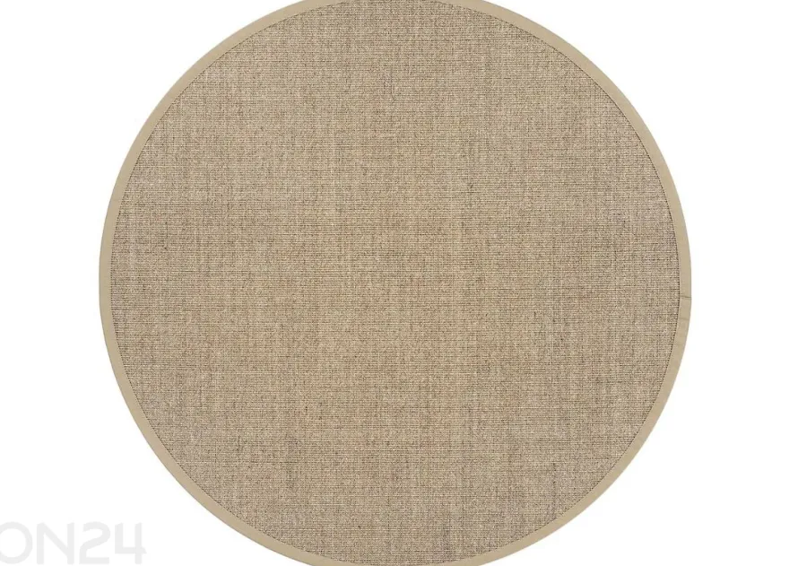 Narma sisalmatto Livos™ beige pyöreä Ø 160 cm