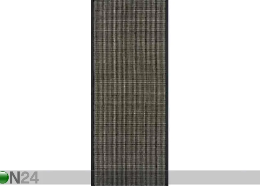 Narma sisalmatto Livos™ musta-ruskea 80x160 cm