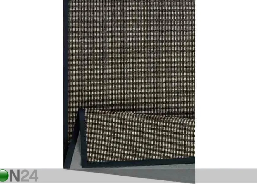 Narma sisalmatto Livos™ musta-ruskea 80x160 cm