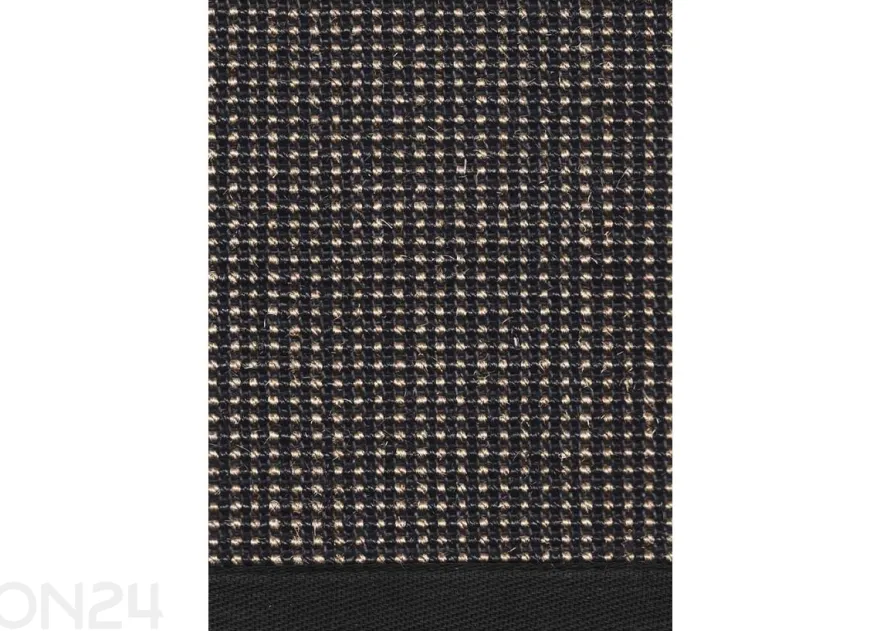 Narma sisalmatto Livos™ musta-ruskea 80x160 cm