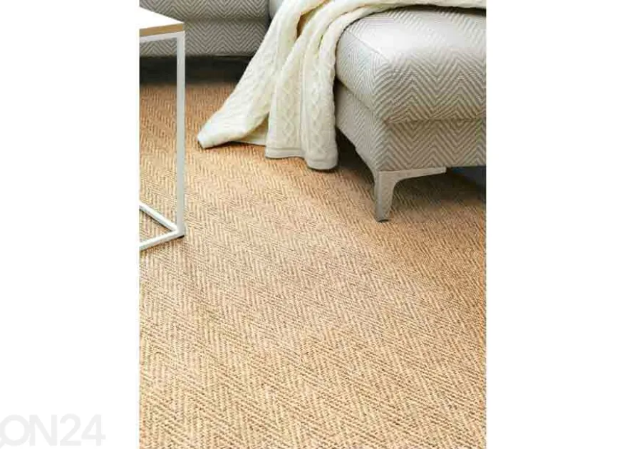 Narma sisalmatto Tuna™ gold 80x160 cm
