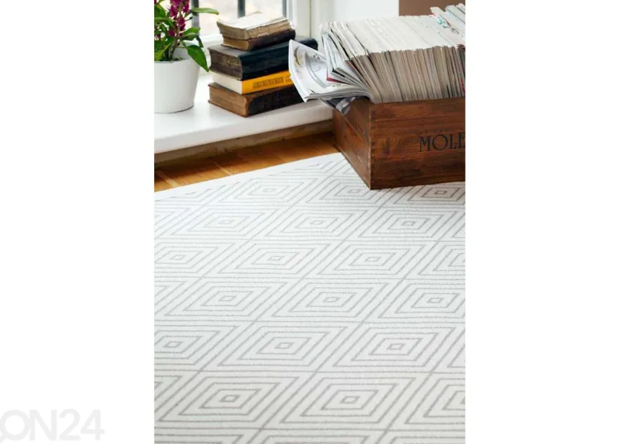 NARMA smartWeave® matto Kalana white 100x160 cm