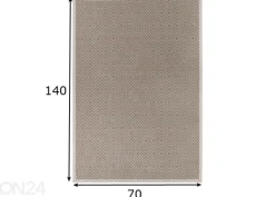 Narma smartWeave® matto Kalana beige 70x140 cm