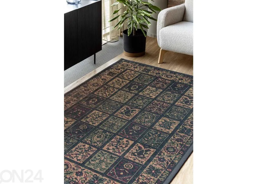 NARMA smartWeave® matto Kalvi carbon multi 140x200 cm