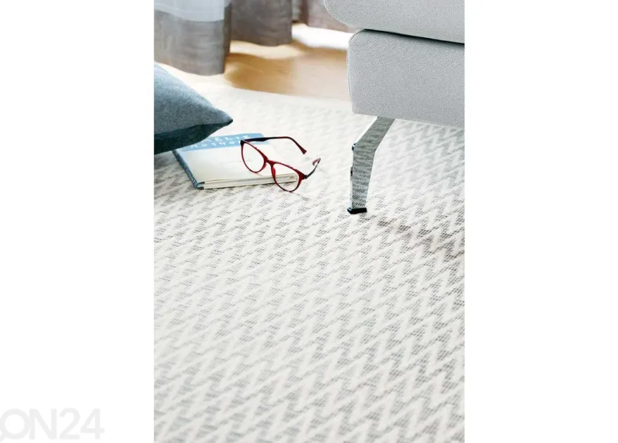 NARMA smartWeave® matto Kiska white 140x200 cm