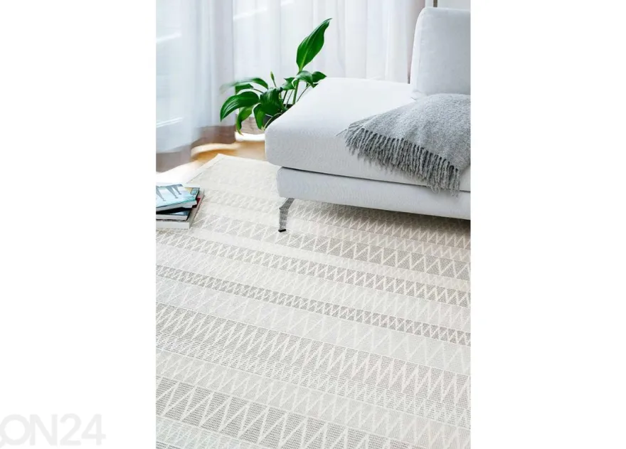 NARMA smartWeave® matto Kiska white 140x200 cm