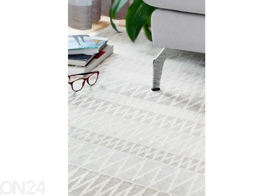 NARMA smartWeave® matto Kiska white 140x200 cm