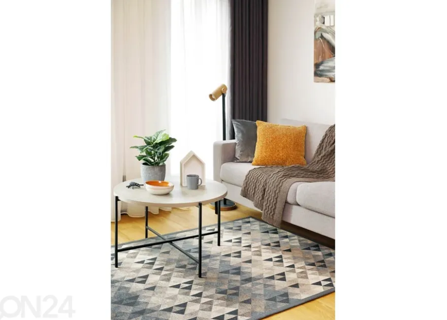 NARMA smartWeave® matto Kiva harmaa 70x140 cm