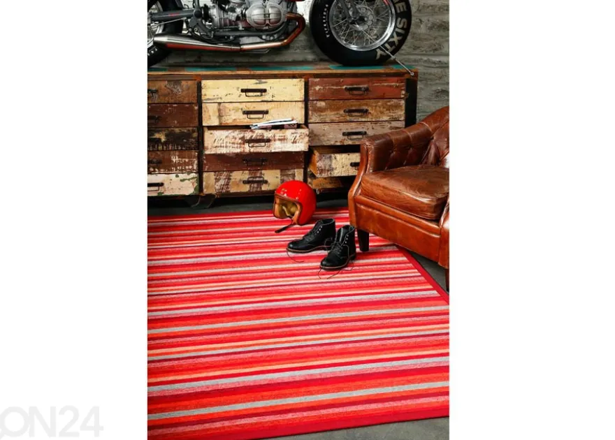 NARMA smartWeave® matto Liiva red 100x160 cm
