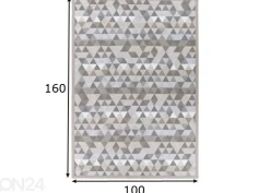 Narma smartWeave® matto Luke beige 100x160 cm