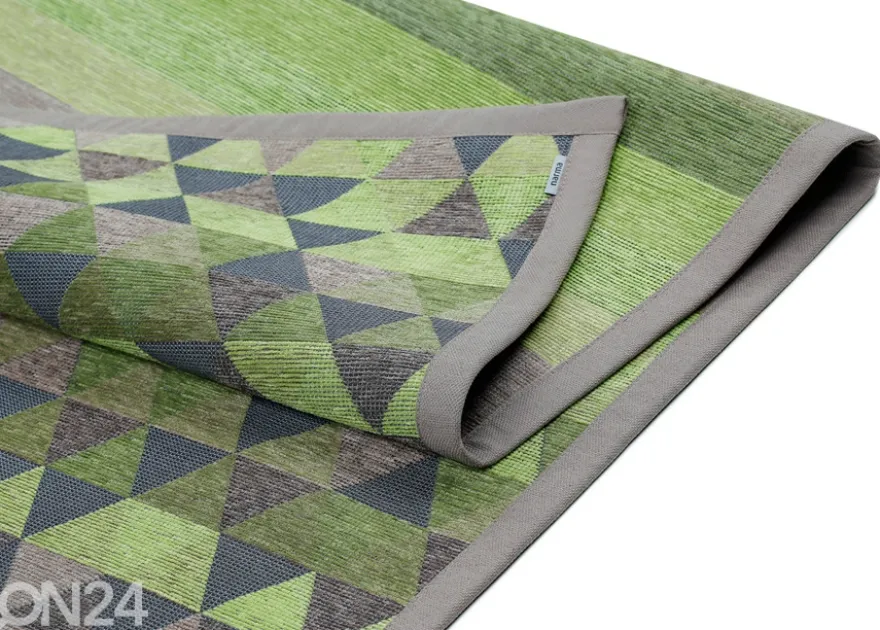 Narma smartWeave® matto Luke green 100x160 cm