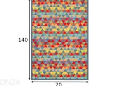 Narma smartWeave® matto Luke multi 70x140 cm