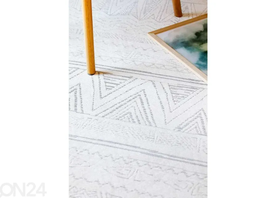 NARMA smartWeave® matto Maasi white 140x200 cm