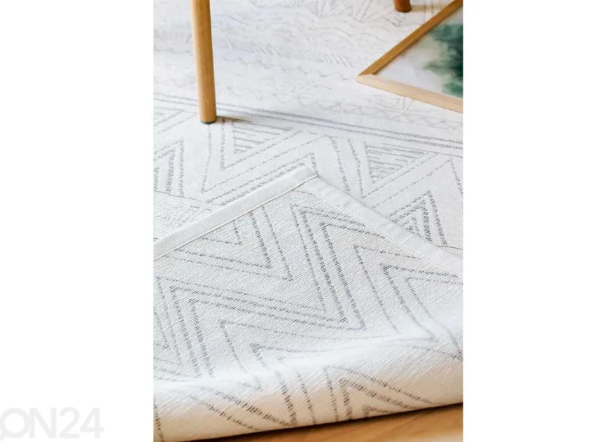 NARMA smartWeave® matto Maasi white 140x200 cm