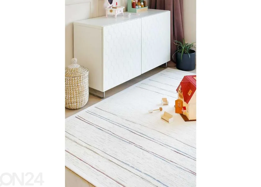 NARMA smartWeave® matto Mooste white multi 140x200 cm
