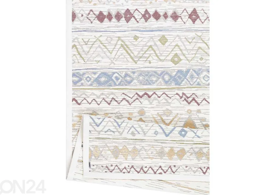 NARMA smartWeave® matto Mooste white multi 140x200 cm