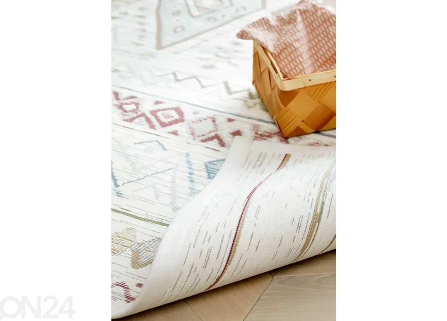 NARMA smartWeave® matto Mooste white multi 140x200 cm