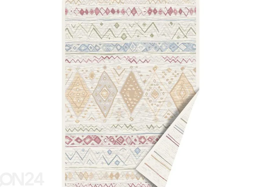 NARMA smartWeave® matto Mooste white multi 140x200 cm