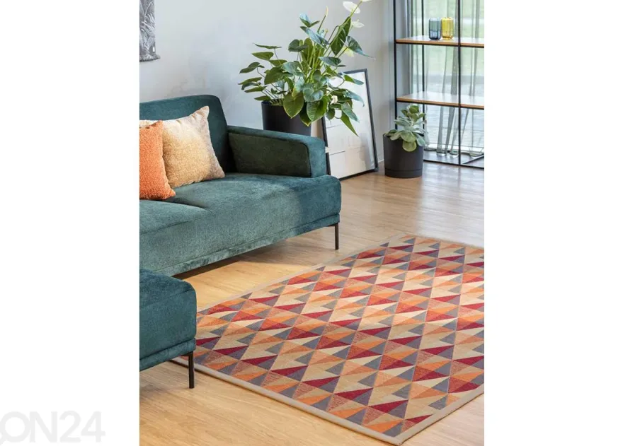 NARMA smartWeave® matto Norra gold-red 140x200 cm
