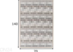 Narma smartWeave® matto Pallika beige 70x140 cm