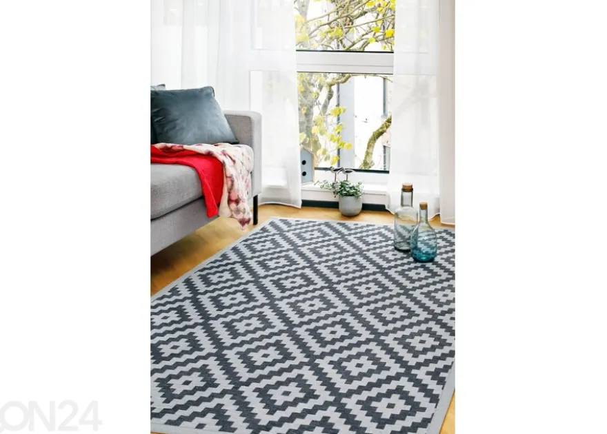 NARMA smartWeave® matto Saka silver 70x140 cm