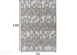 Narma smartWeave® matto Treski linen 70x140 cm