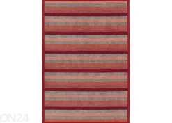 Narma smartWeave® matto Treski red 100x160 cm