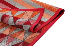 Narma smartWeave® matto Treski red 100x160 cm