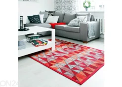 Narma smartWeave® matto Treski red 100x160 cm
