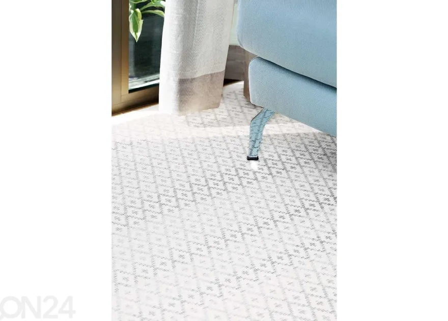 NARMA smartWeave® matto Tsirgu white 100x160 cm