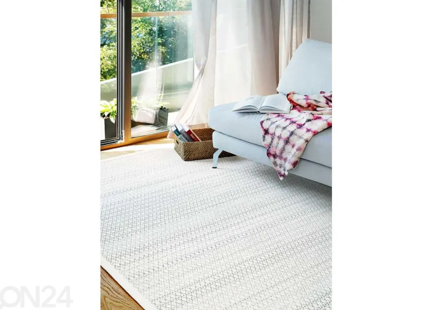 NARMA smartWeave® matto Tsirgu white 100x160 cm