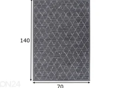 Narma smartWeave® matto Vao grey 70x140 cm