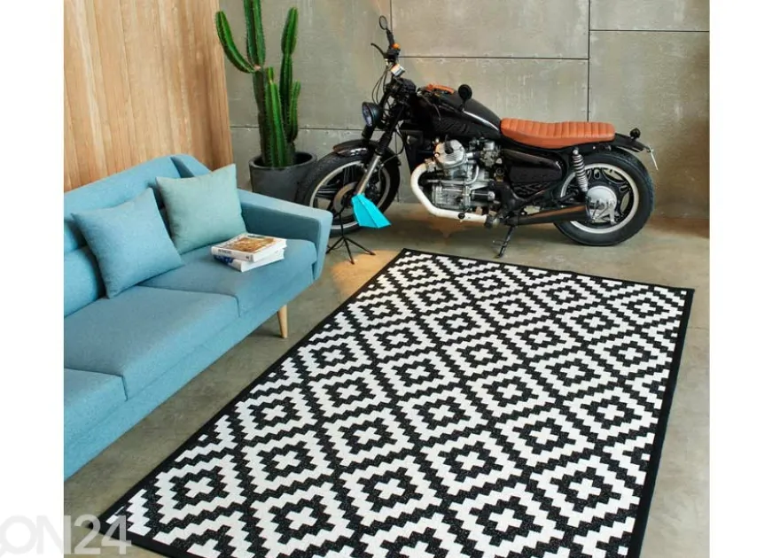 Narma smartWeave® matto Viki black 70x140 cm