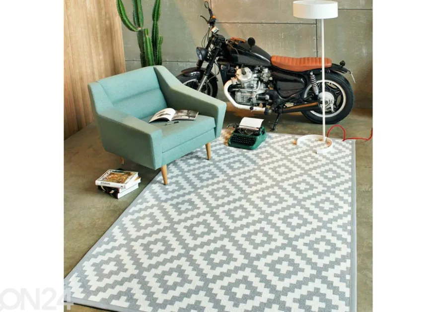 Narma smartWeave® matto Viki silver 70x140 cm