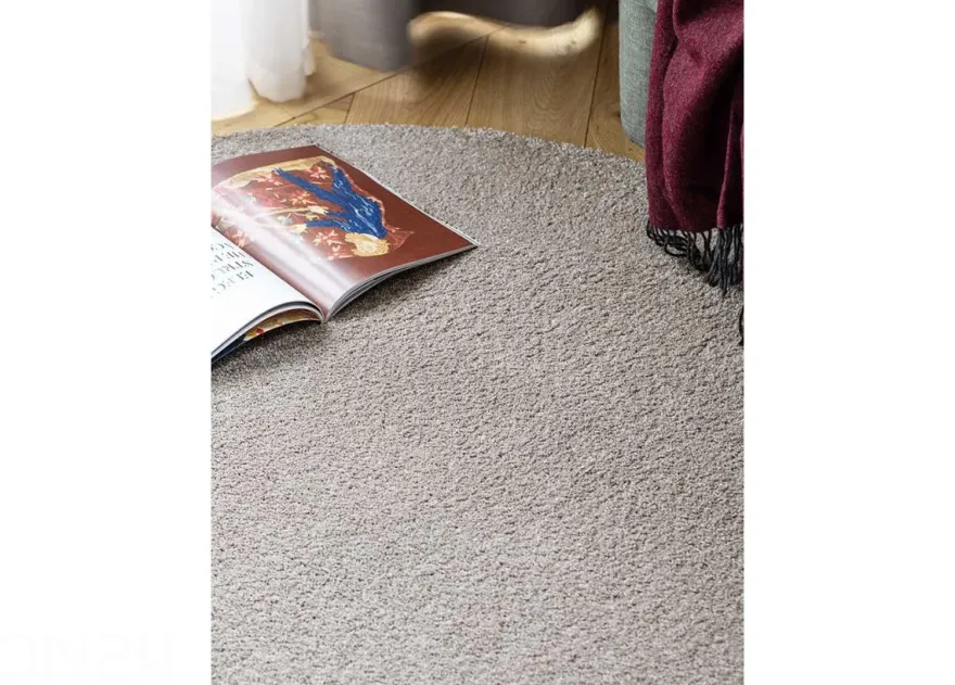 Narma tuftattu matto Jazz™ beige Ø 133 cm