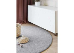 Narma tuftattu matto Jazz™ silver Ø 133 cm