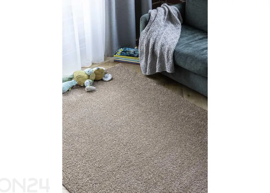 Narma tuftattu matto Sweet™ beige pyöreä Ø 133 cm