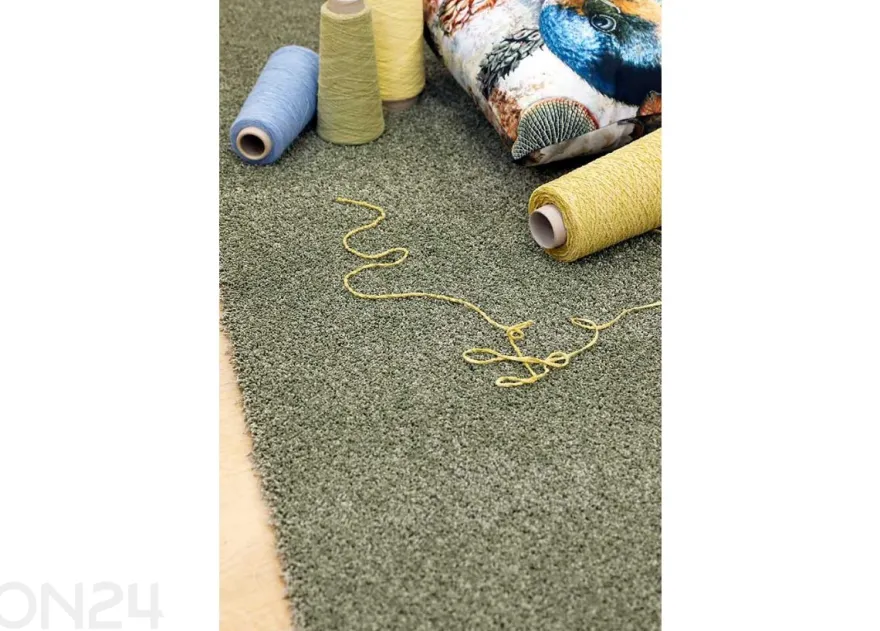 Narma tuftattu matto Sweet™ vihreä 67x133 cm