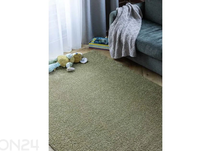Narma tuftattu matto Sweet™ vihreä 67x133 cm