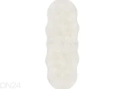 Narma Vegan Fur plyysimatto Dolly ivory 60x160 cm