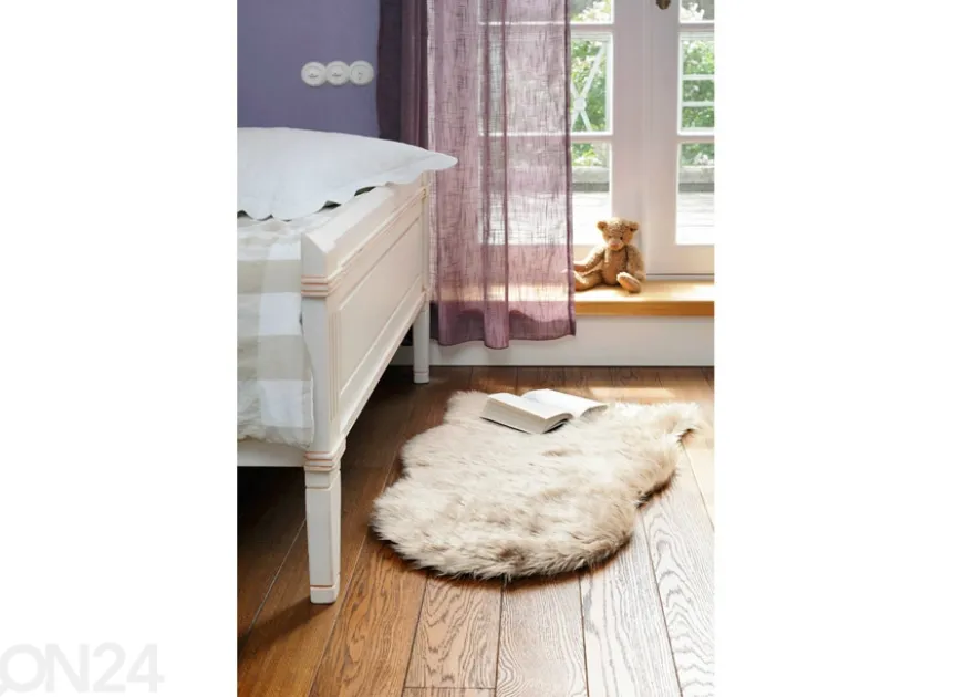 Narma Vegan Fur plyysimatto Dolly linen 60x90 cm