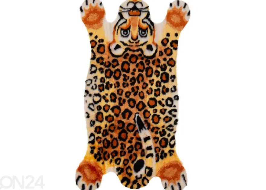Narma Vegan Fur plyysimatto KIDS BUDDY 70x110 Leopardi