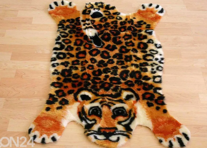 Narma Vegan Fur plyysimatto KIDS BUDDY 70x110 Leopardi