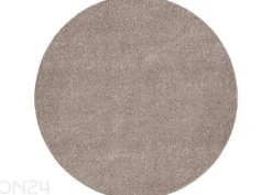 Narma velour matto Noble™ beige pyöreä Ø 133 cm