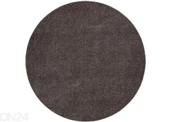 Narma velour matto Noble™ brown pyöreä Ø 133 cm