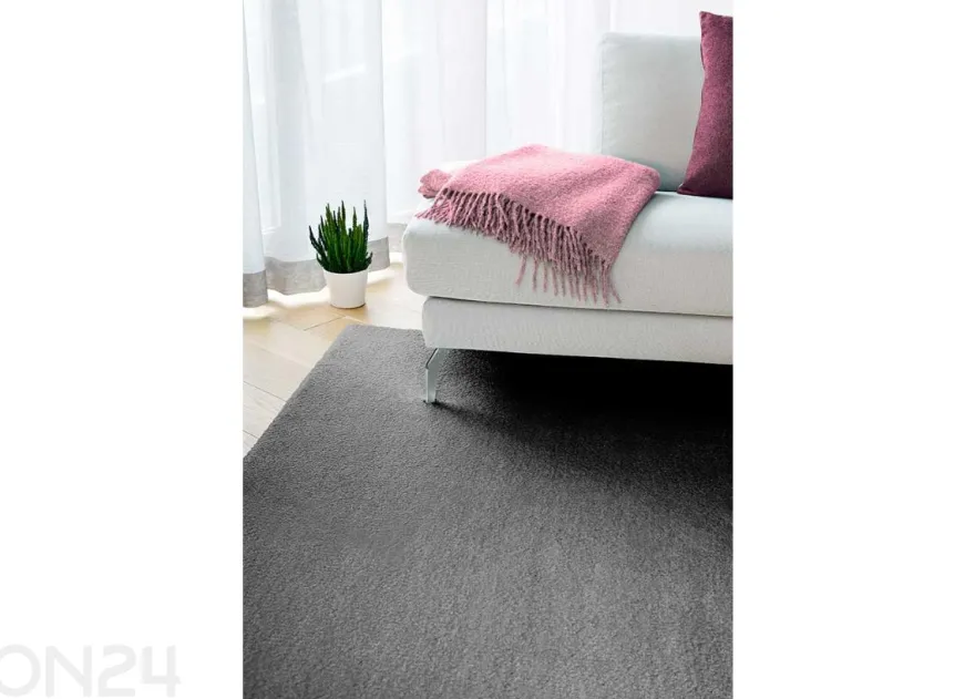 Narma velour matto Noble™ grey 67x133 cm