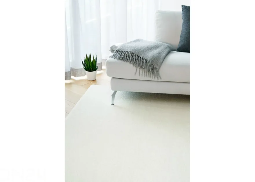 Narma velour matto Noble™ white 67x133 cm