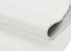 Narma velour matto Noble™ white pyöreä Ø 133 cm