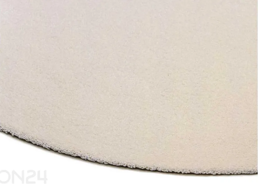 Narma velourmatto Wow™ pyöreä cream Ø 133 cm