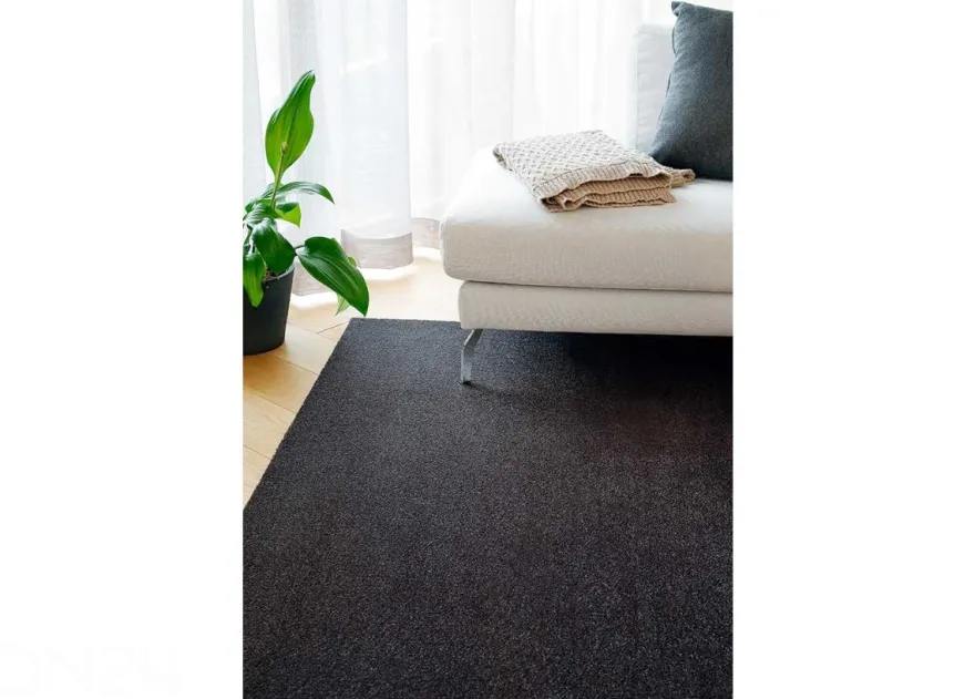 Narma veluurimatto Eden™ carbon pyöreä Ø 133 cm